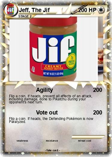 Pokemon Jeff, The Jif