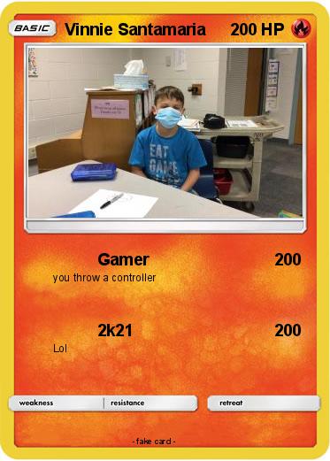 Pokemon Vinnie Santamaria