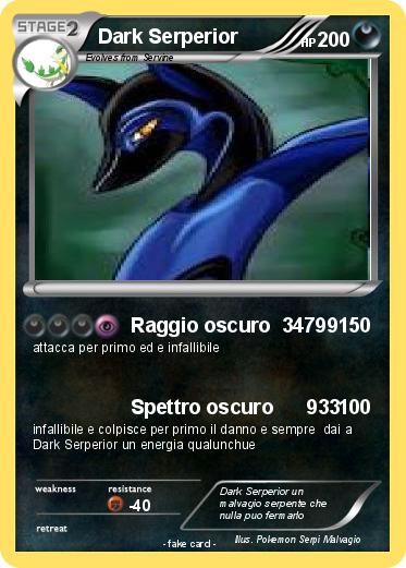 Pokemon Dark Serperior