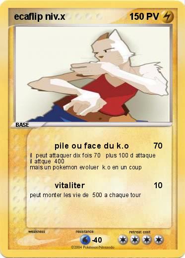 Pokemon ecaflip niv.x           