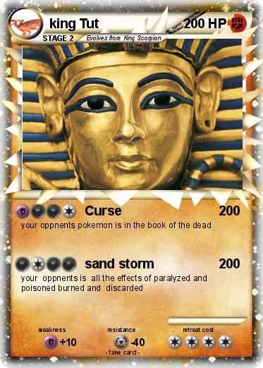 Pokemon king Tut