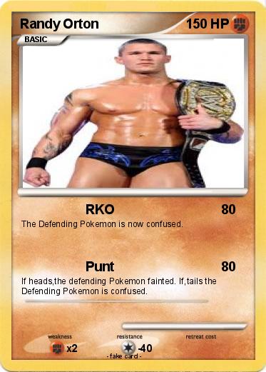 Pokemon Randy Orton