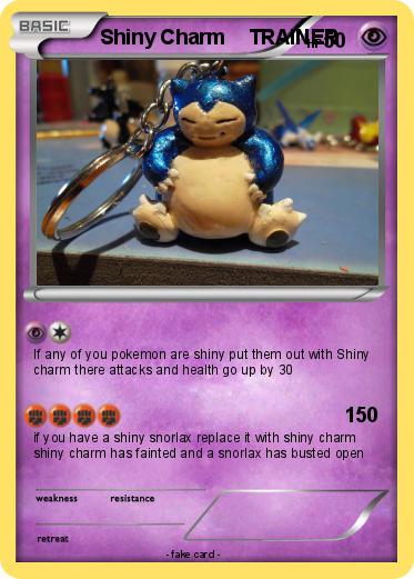 Pokemon Shiny Charm    TRAINER