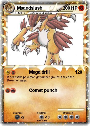 Pokemon Msandslash