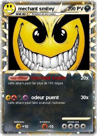 Pokemon mechant smiley
