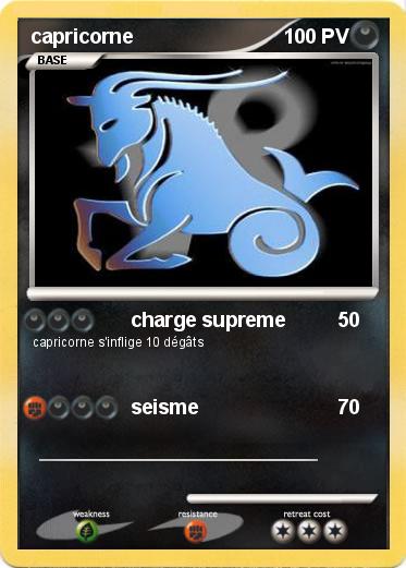 Pokemon capricorne