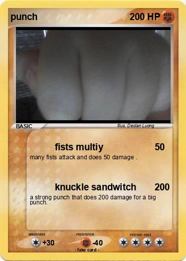 Pokemon punch