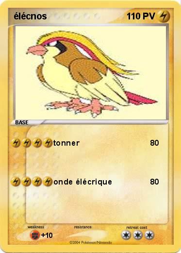 Pokemon élécnos 