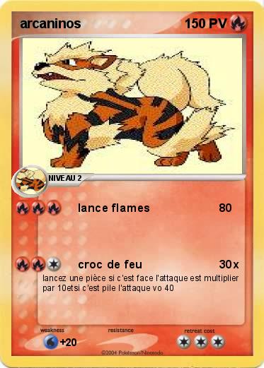 Pokemon arcaninos 