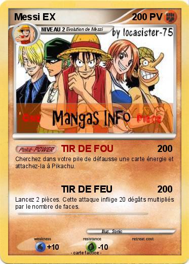 Pokemon Messi EX