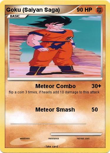 Pokemon Goku (Saiyan Saga)