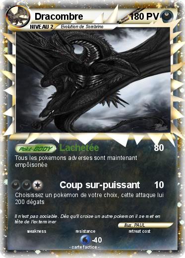 Pokemon Dracombre