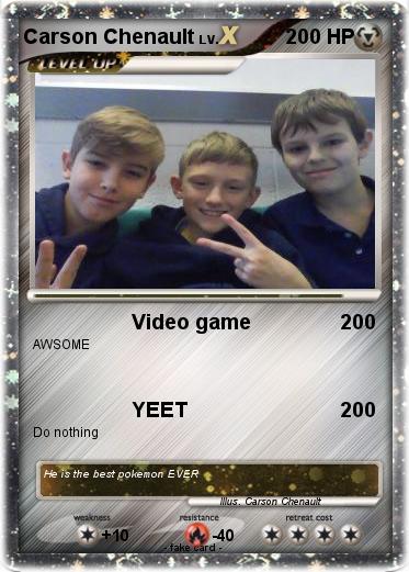Pokemon Carson Chenault