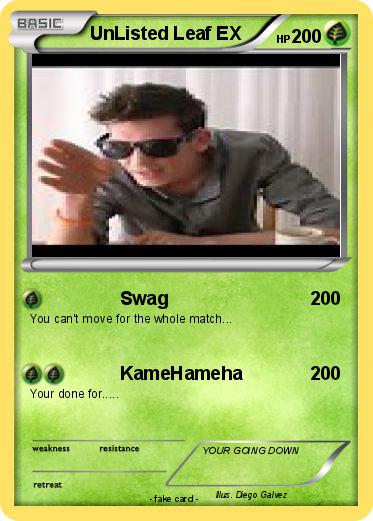 Pokemon UnListed Leaf EX