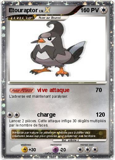 Pokemon Etouraptor