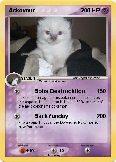 Pokemon Ackovour
