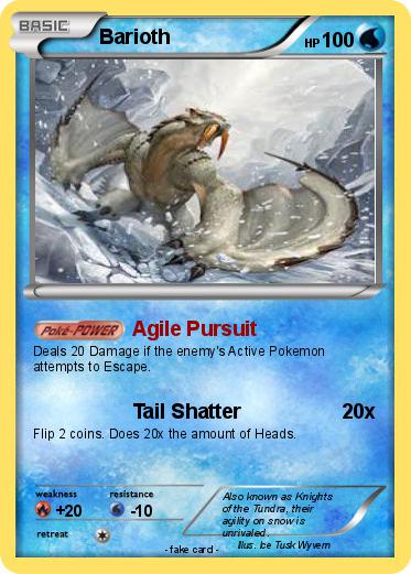 Pokemon Barioth