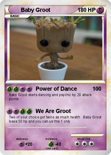Pokemon Baby Groot