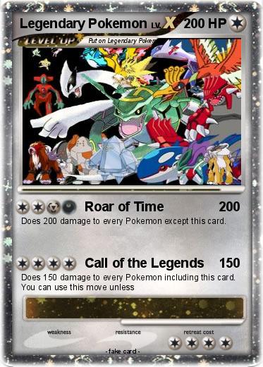 Pokemon Legendary Pokemon