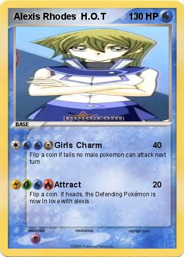 Pokemon Alexis Rhodes  H.O.T
