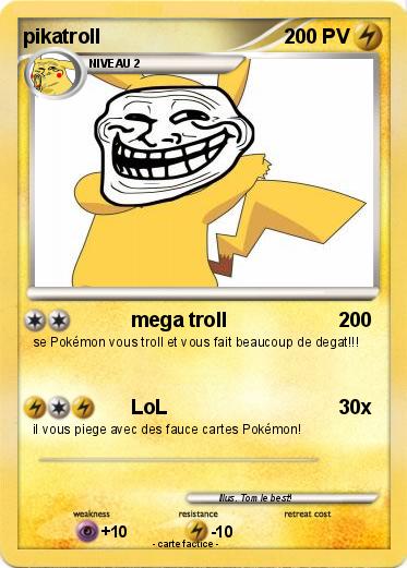 Pokemon pikatroll
