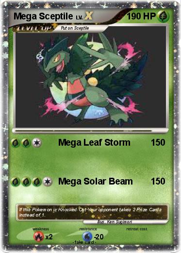 Pokemon Mega Sceptile