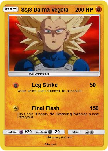 Pokemon Ssj3 Daima Vegeta