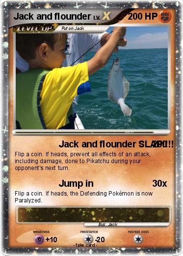 Pokemon Jack and flounder