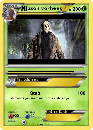 Pokemon Jason vorhees