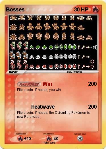 Pokemon Bosses