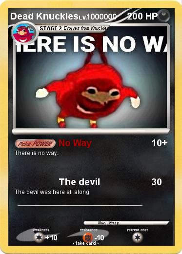 Pokemon Dead Knuckles