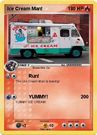 Pokemon Ice Cream Man!