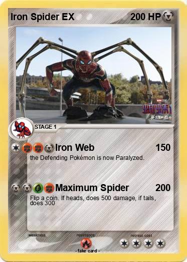 Pokemon Iron Spider EX
