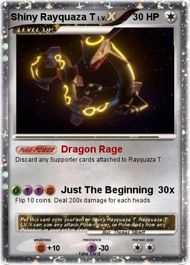 Pokemon Shiny Rayquaza T
