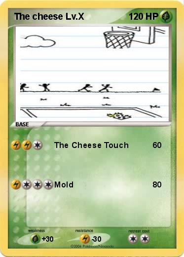 Pokemon The cheese Lv.X