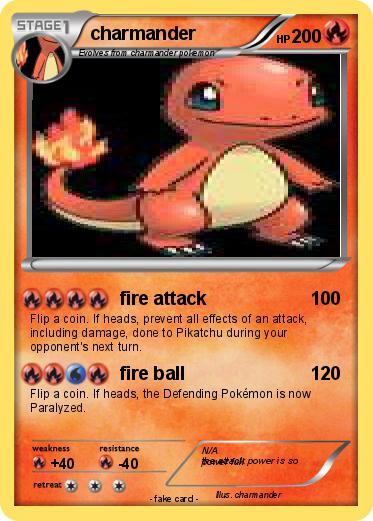 Pokemon charmander