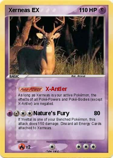 Pokemon Xerneas EX