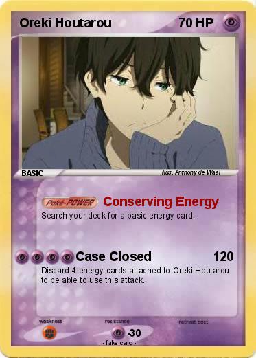 Pokemon Oreki Houtarou