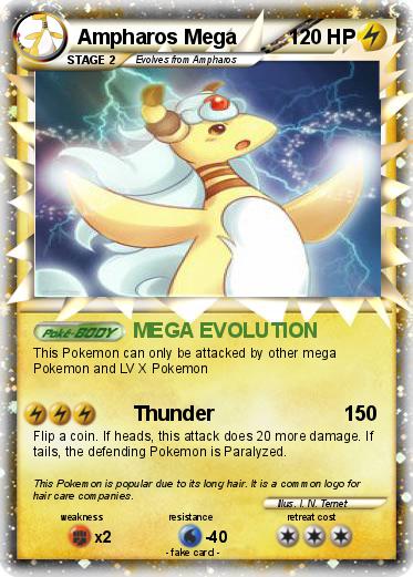 Pokemon Ampharos Mega