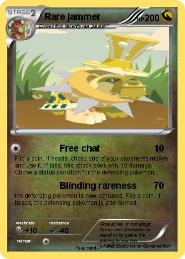 Pokemon Rare jammer
