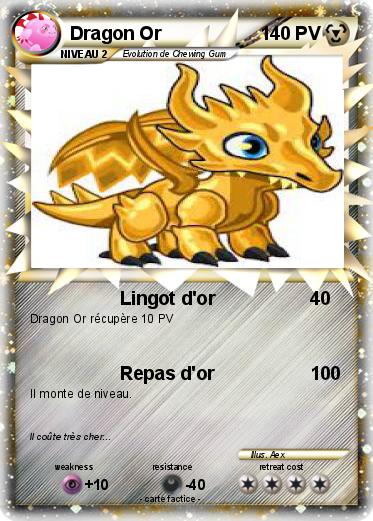 Pokemon Dragon Or