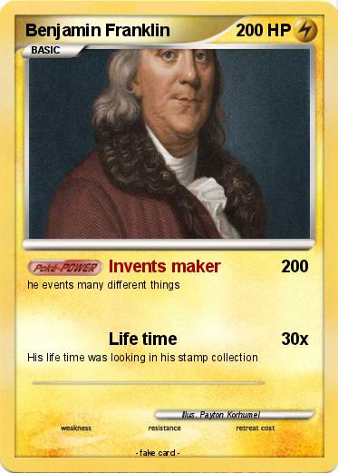 Pokemon Benjamin Franklin