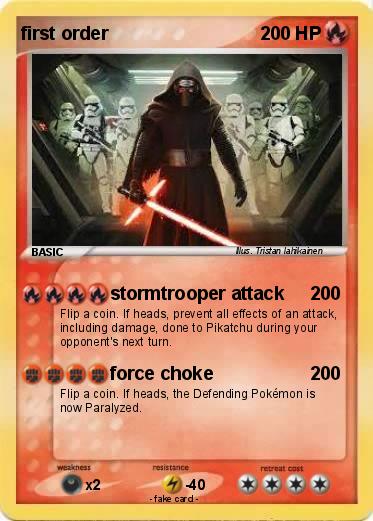 Pokemon first order