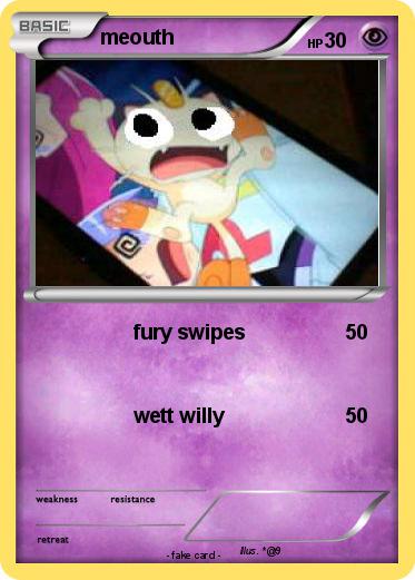 Pokemon meouth