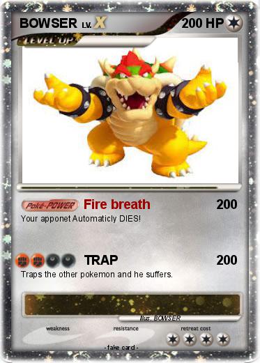 Pokemon BOWSER