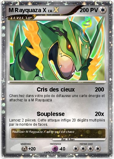Pokemon M Rayquaza X