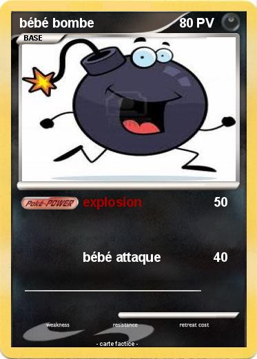 Pokemon bébé bombe