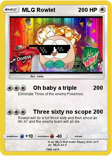 Pokemon MLG Rowlet