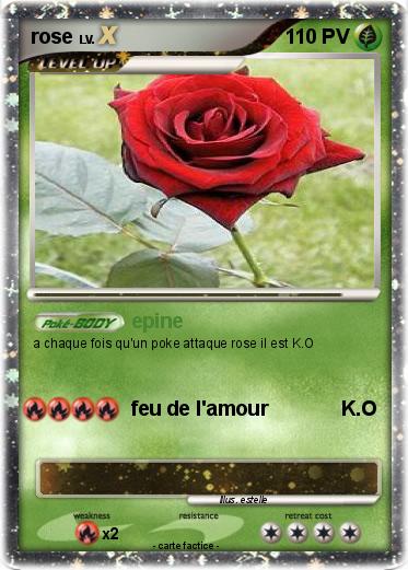 Pokemon rose