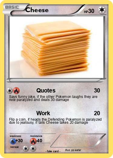 Pokemon Cheese